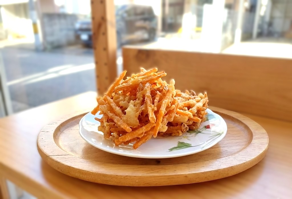 ニンジンのかき揚げ